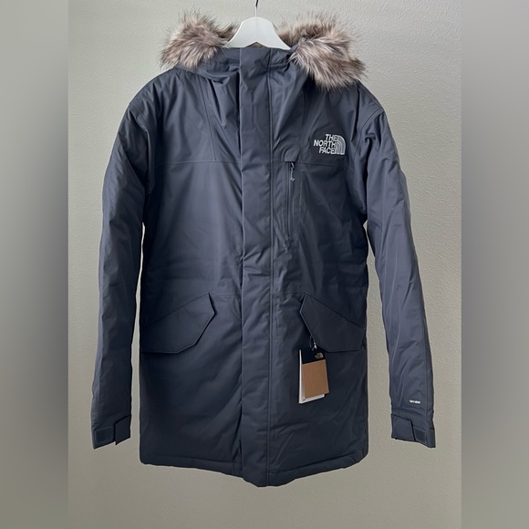The North Face Mens Bedford 550 Down Parka in Vanadis grey - Picture 2 of 14